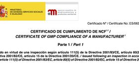 gmp certificate