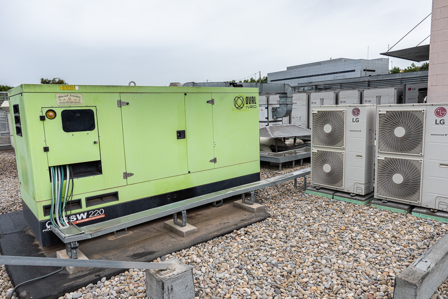 kymos in barcelona emergency power generator