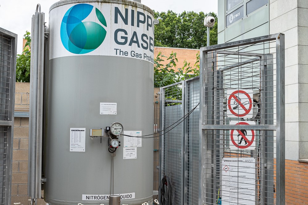 kymos in barcelona technical gas plant for CRO