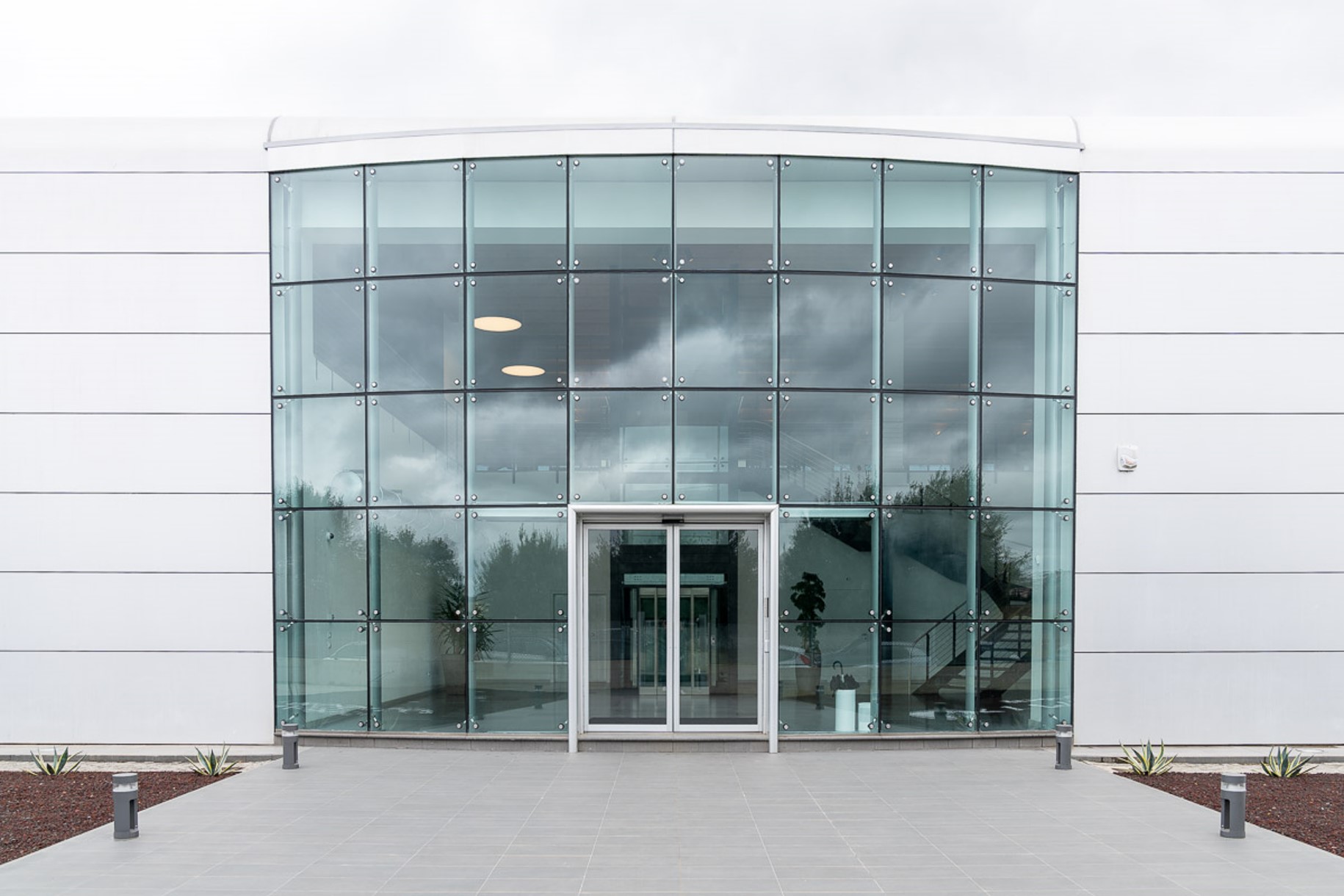 picture of the front door of Pharmaprogress' new lab